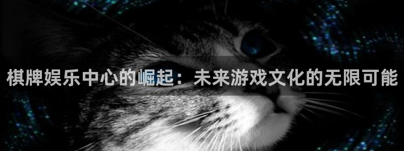 摩登7登录官网：棋牌娱乐中心的崛起：未来游戏文化的无限可能