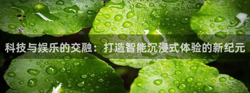 摩登7 lite注册：科技与娱乐的交融：打造智能沉浸式体验的新纪元
